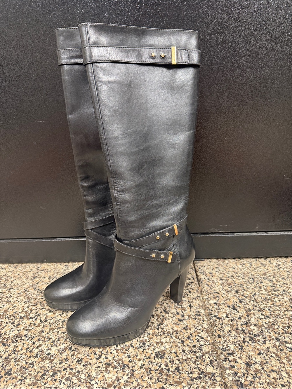 Cole Haan and Nike Air Y2K Leather Boots Brand New Size 8 B